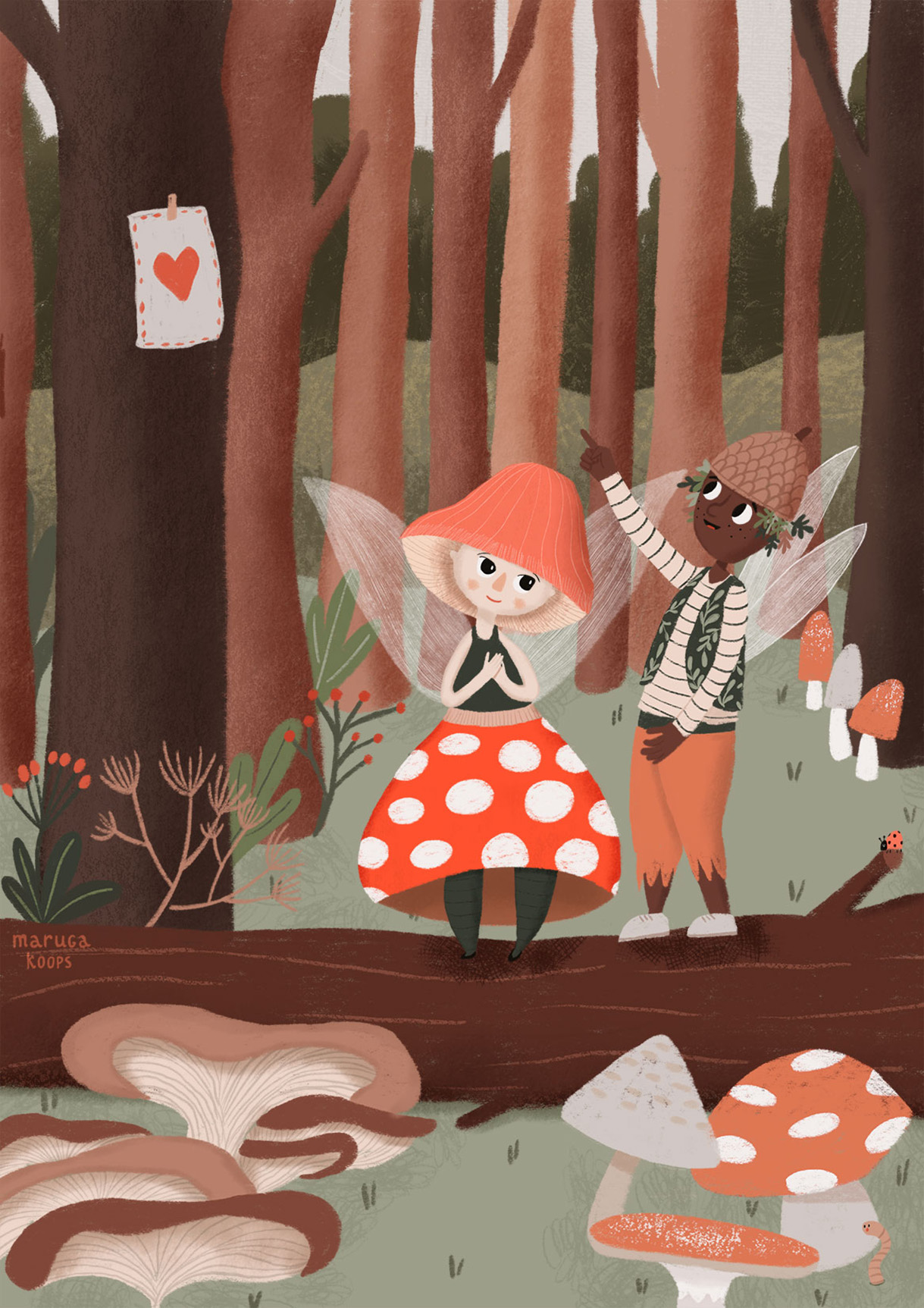 fairies in forest