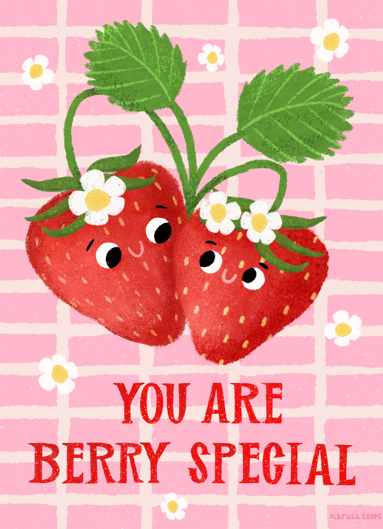 greetingcard you are berry special