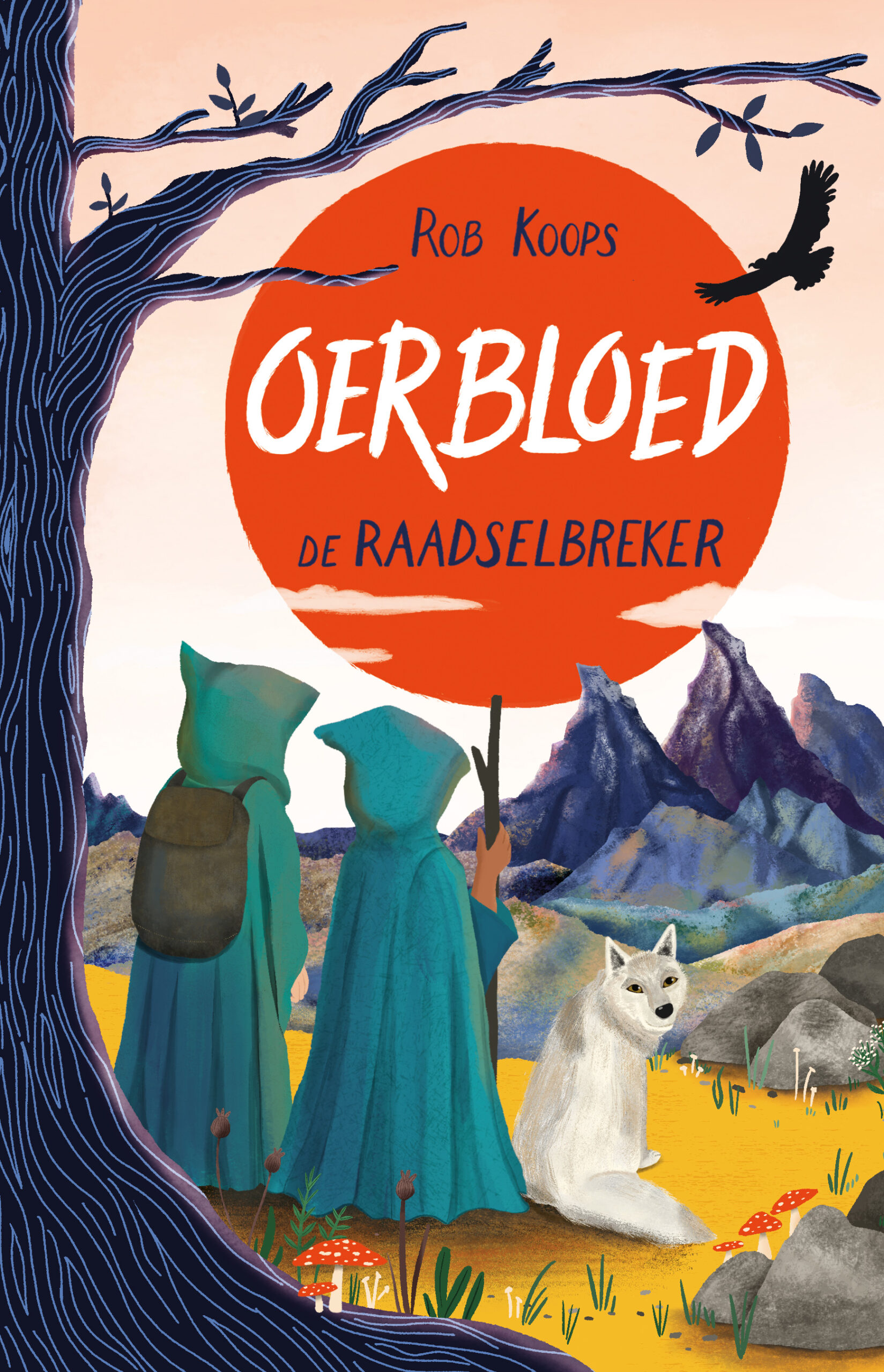 Oerbloed-de-Raadselbreker Illustratie cover boek oerbloed