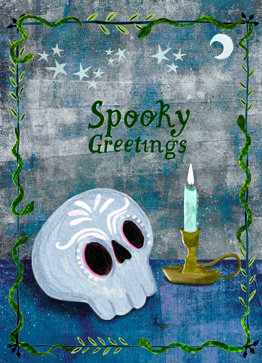 spooky-greetings spooky illustration